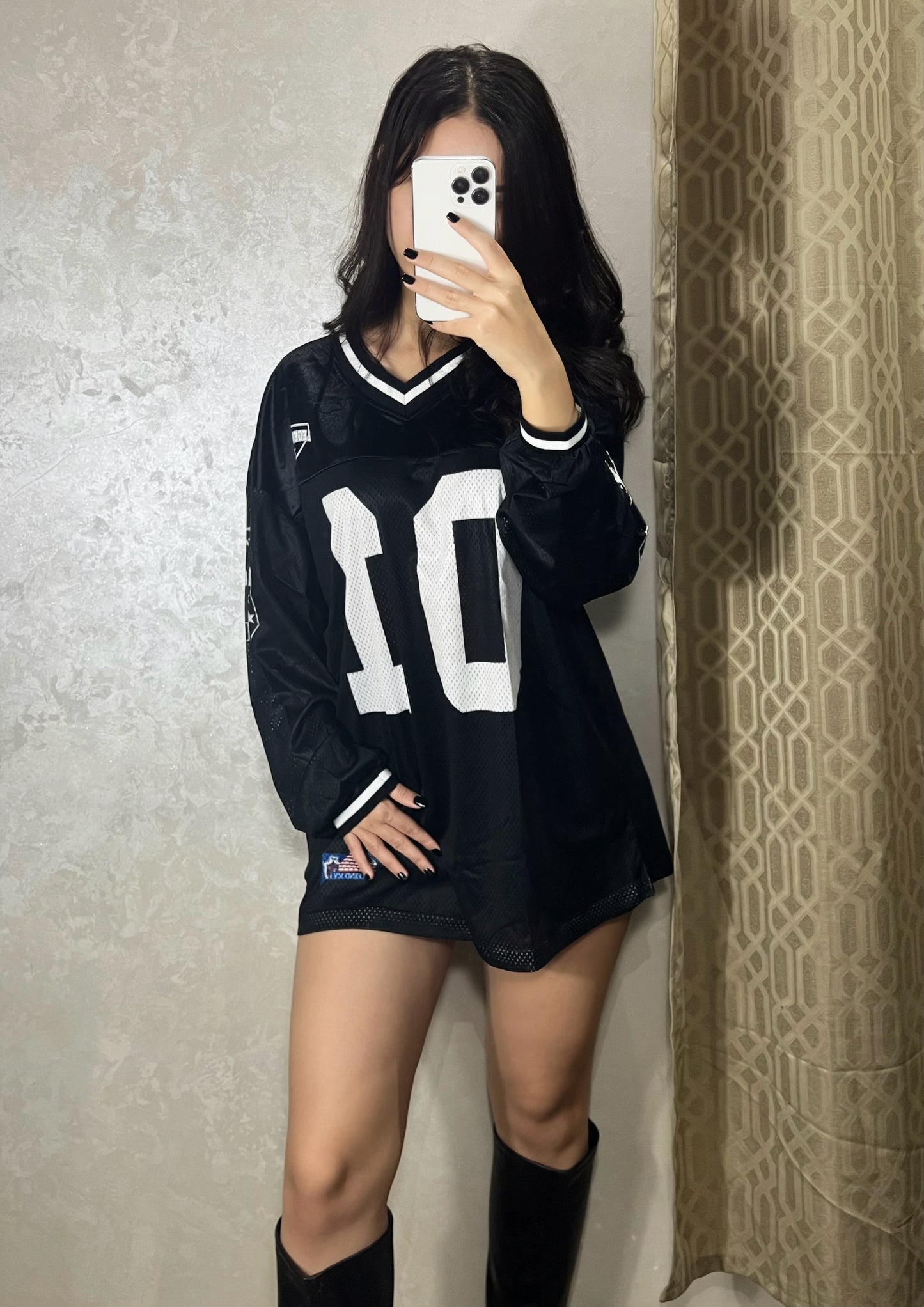 Oversized Jersey Top