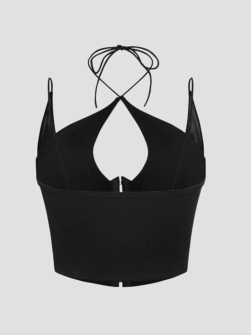 Black corset top