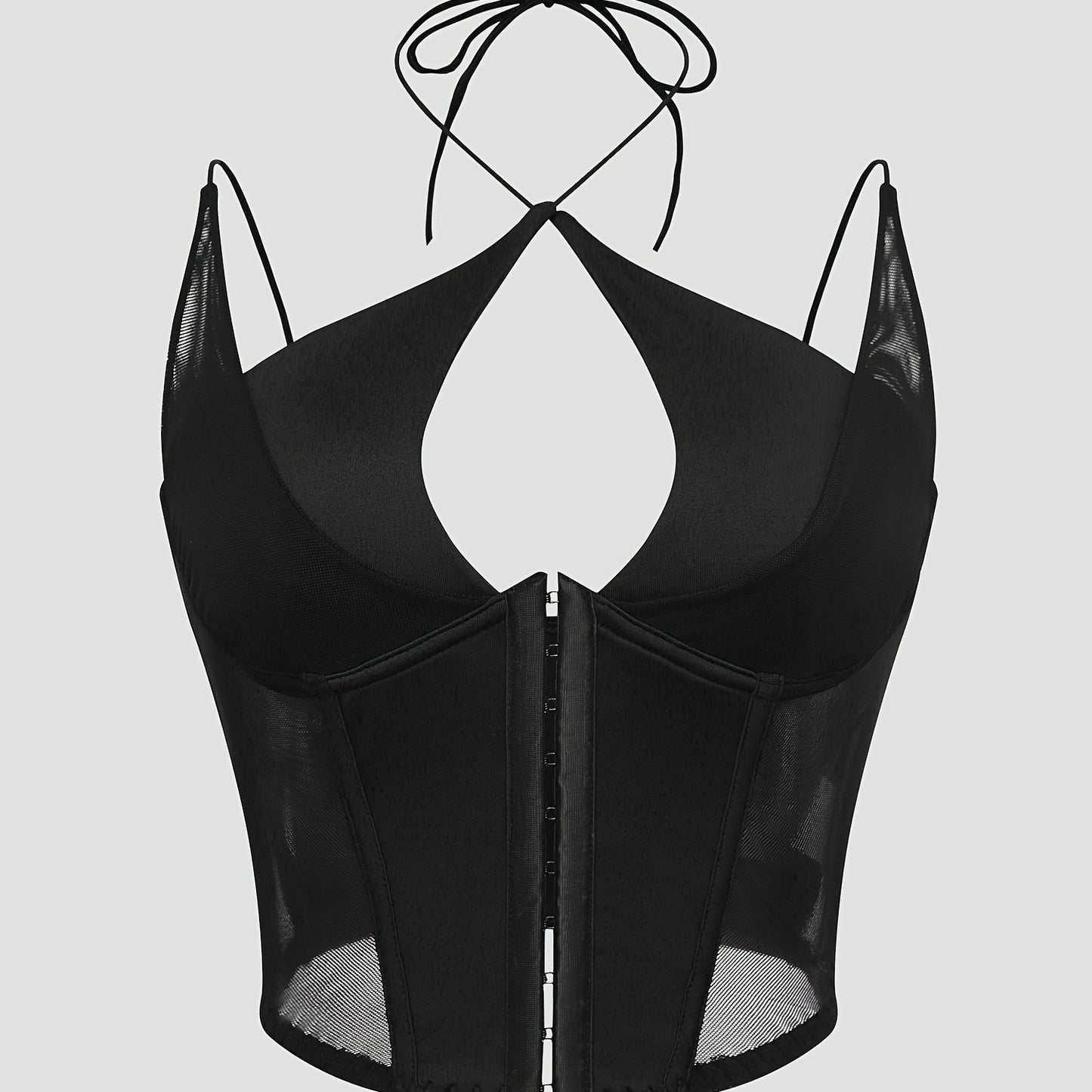 Black corset top