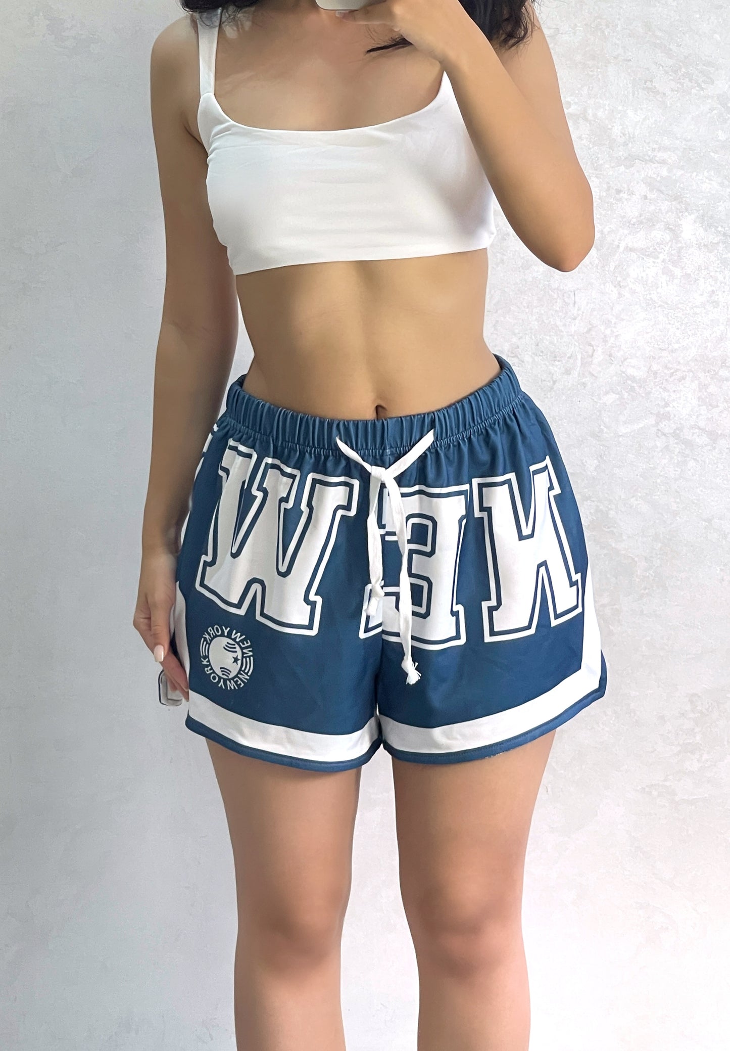 Bold Varsity Blue Shorts