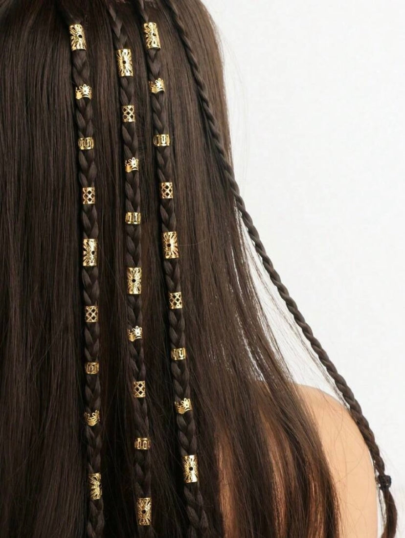 Hair Braid Cuffs(40 pcs)