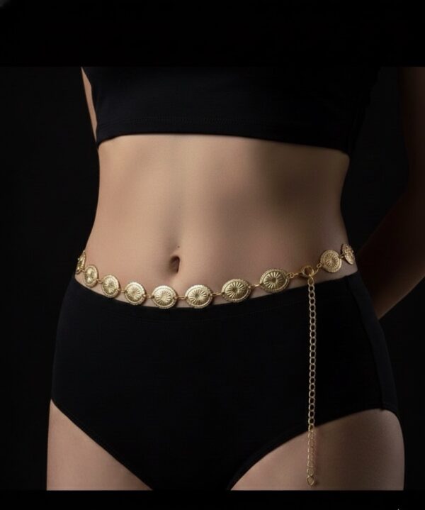 Golden waist-chain