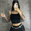 Silver waist chain