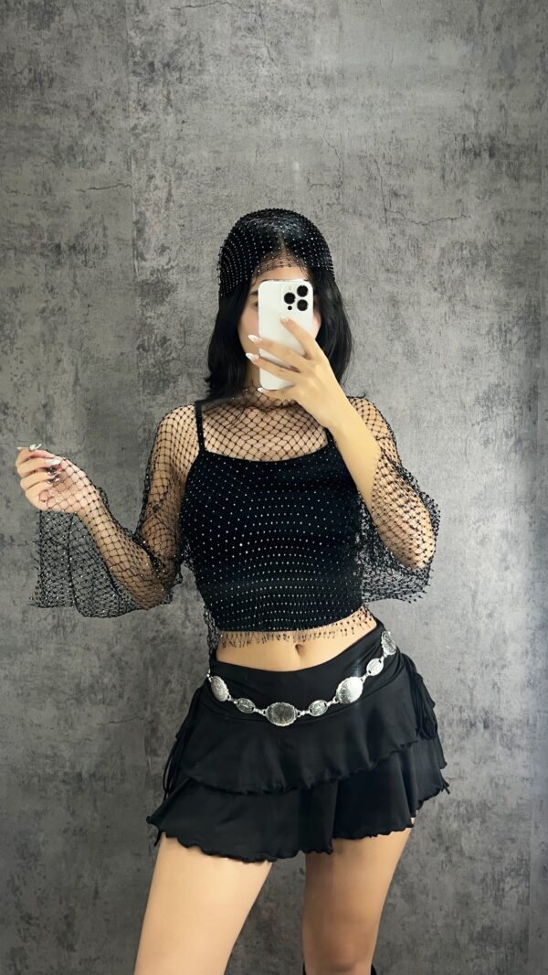 Silver waist chain
