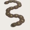 BROWN CONCHO BELT